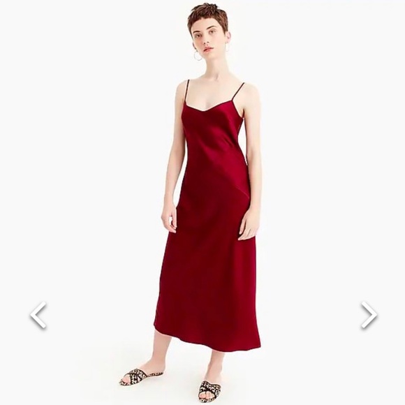 j crew slip dress
